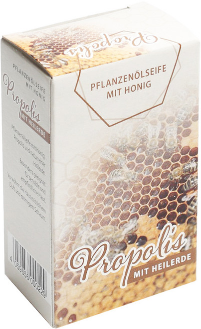 Bienen-Diatic 冰川泥蜂膠潔膚皂 含蜂蜜、天然成分, 100g, 1個