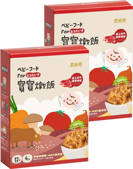 農純鄉 極上藜麥和牛燉飯 4入, 600g, 2盒