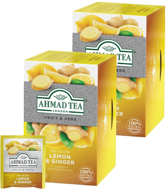 아마드티 레몬 진저티, 2g, 20개입, 2개