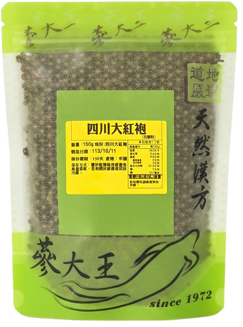 蔘大王 四川大紅袍, 150g, 1包