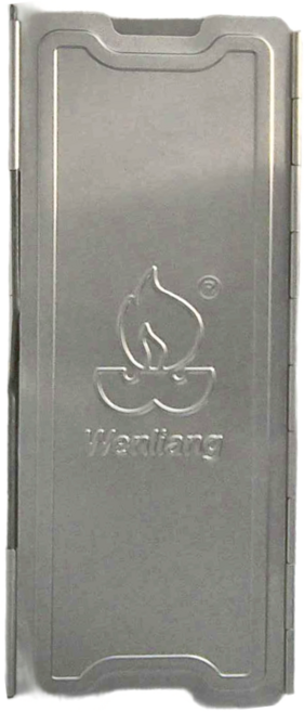 WEN LIANG 文樑 鋁製擋風板 小型 9703-1 8片, 鋁製擋風板 銀色, 1盒