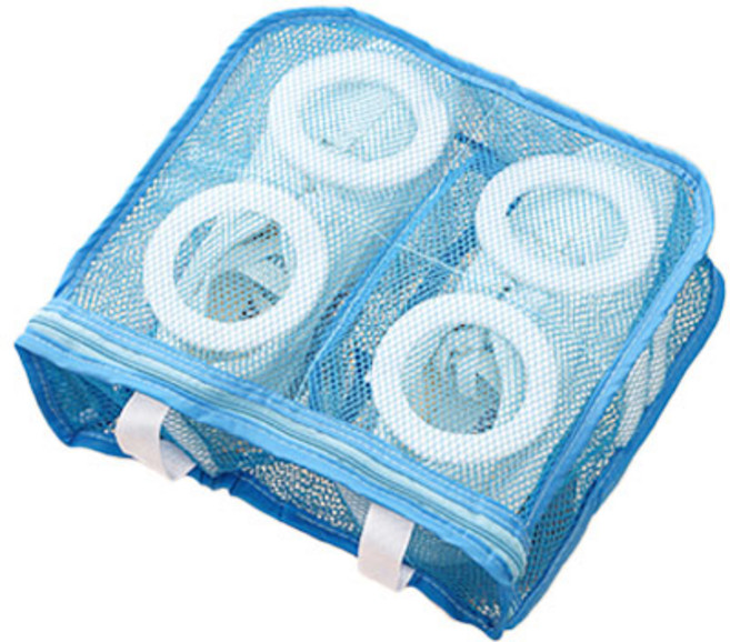 신중상점 운동화 세탁망, 블루, 1개