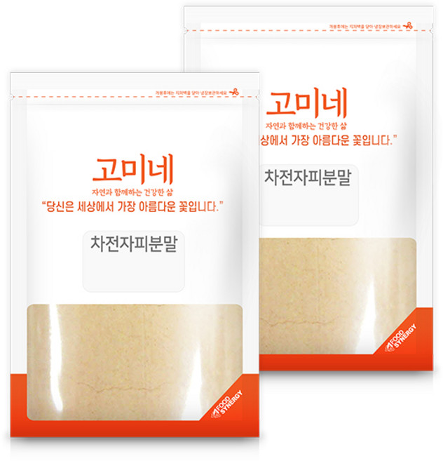 고미네 차전자피 분말, 300g, 2개