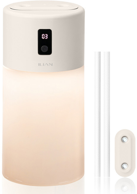 일리안 무드등 듀얼 미니 가습기 1L, IH-30, 샌드베이지