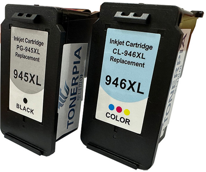 토너피아 캐논 호환잉크 PG-945XL + CL-946XL 세트, 검정, 컬러, 1세트