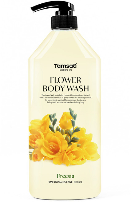 탐사 플라워 바디워시 프리지아, 1개, 900ml