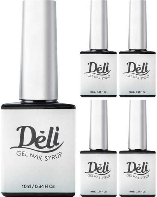델리뷰티 젤 네일 시럽, SY10 소다스트림, 10ml, 5개
