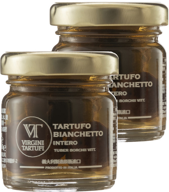VIRGINI TARTUFI 整顆春季白松露, 30g, 2罐