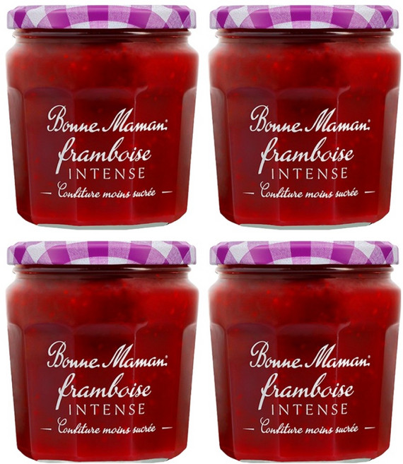 Bonne Maman 濃鬱覆盆子果醬, 335g, 4個