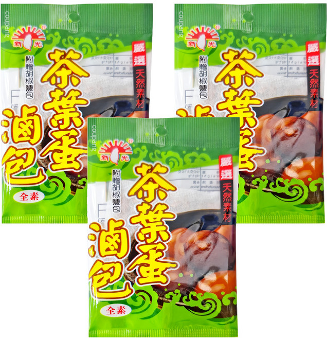 新光洋菜 茶葉蛋滷包, 3包, 12g