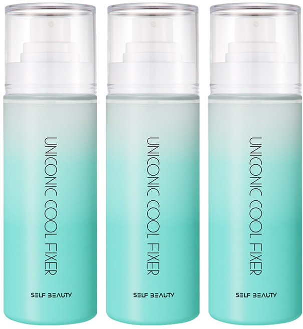 [비건뷰티] 셀프뷰티 유니콘 쿨 픽서, 3개, 100ml