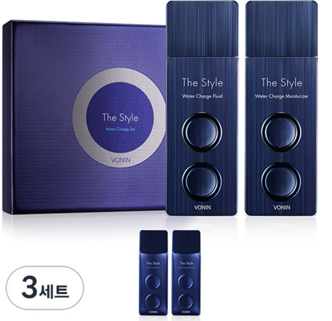 보닌 더 스타일 워터 차지 스킨케어 2종 세트, 3세트