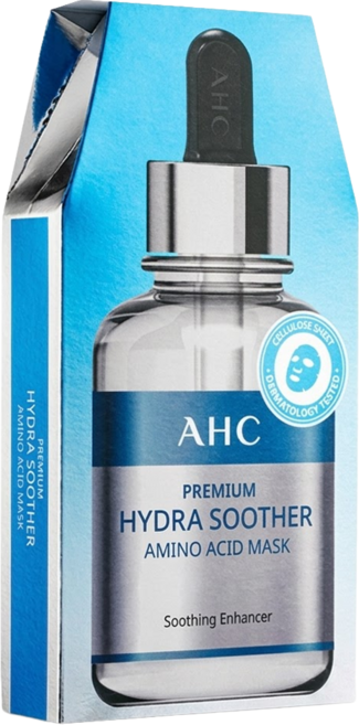 AHC 玻尿酸氨基酸保濕面膜, 5片, 1盒