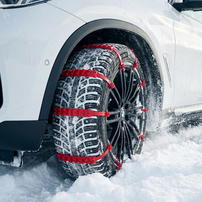 엑스핏 눈길에강한 초간편 케이블타이 자동차 스노우체인, 20개