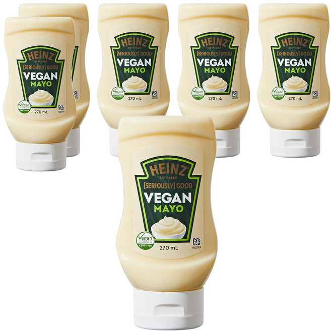 하인즈 비건 마요, 270ml, 6개