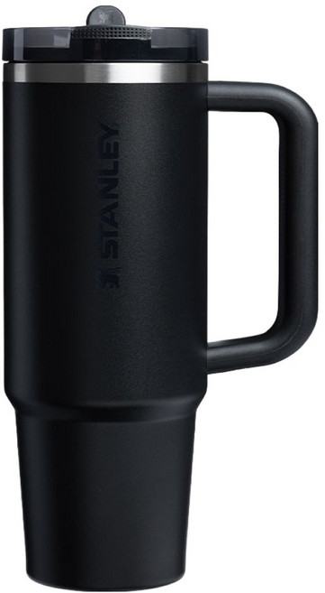 스탠리 퀜처 프로투어 플립스트로 텀블러, 블랙 2.0, 887ml, 1개