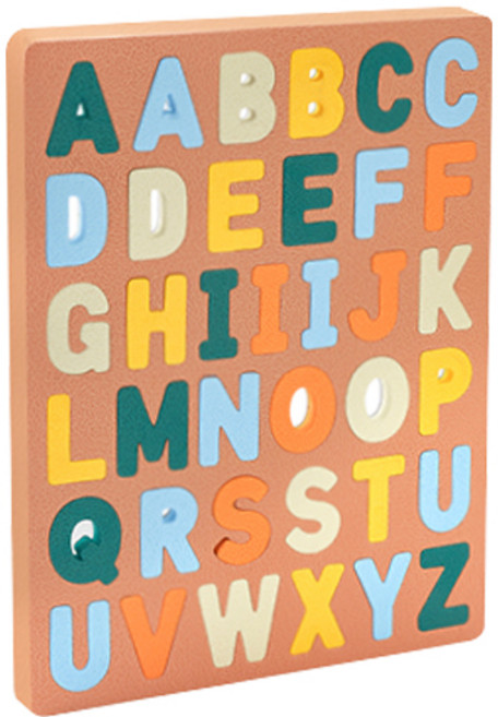 마이리틀타이거 알파벳 EVA자석 판퍼즐 랜덤발송, 1개, 37피스