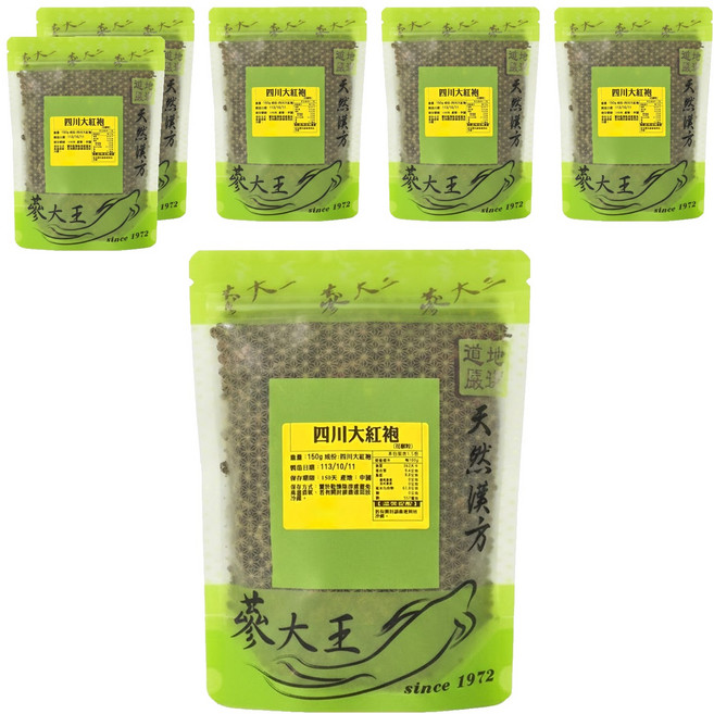蔘大王 四川大紅袍, 150g, 6包