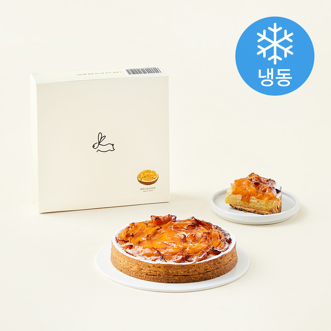 한스케익 애프리콧 타르트 (냉동), 410g, 1개