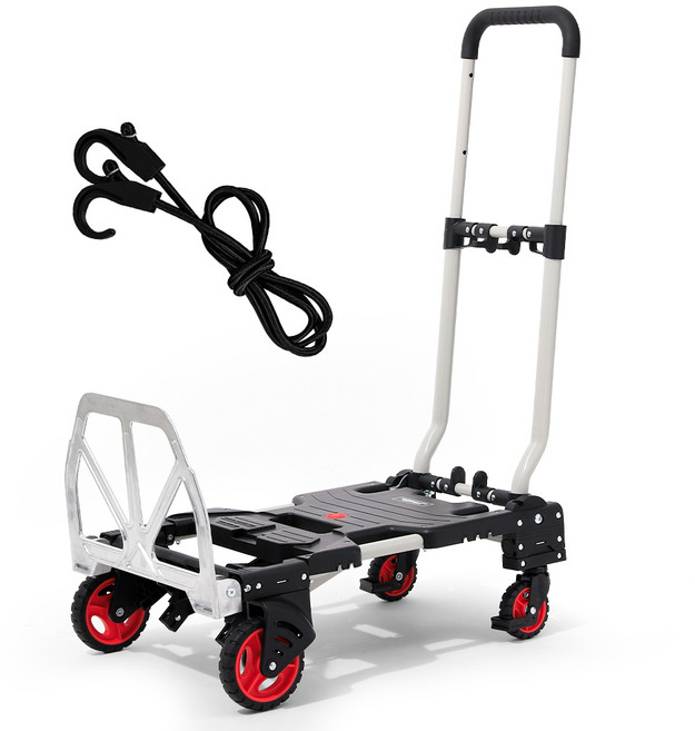 로티홈시스 트랜스폼 핸드카트, 블랙, 1개