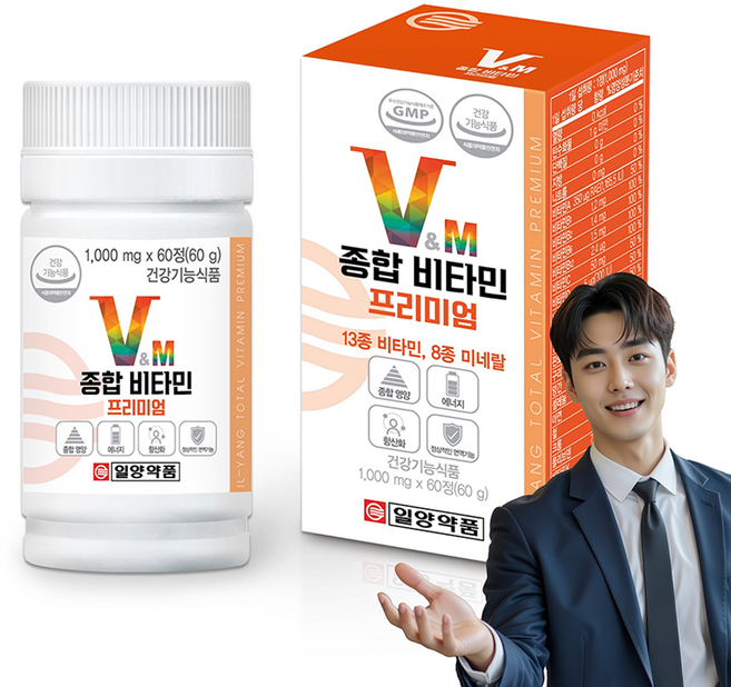 IL-YANG 一洋藥品 優質綜合維他命礦物質錠, 60錠, 1罐