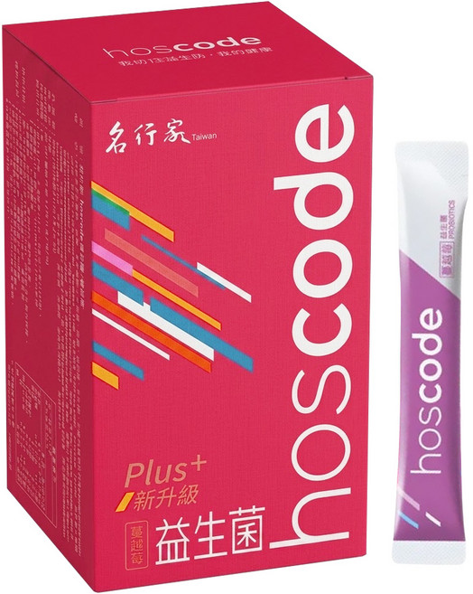 老行家 hoscode蔓越莓益生菌, 2g, 30包, 1盒