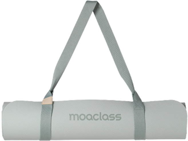 moaclass TPE雙面瑜珈墊, 鼠尾草綠, 1個