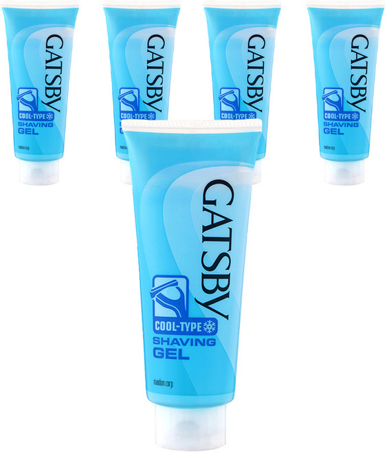 갸스비 쉐이빙 젤 쿨 타입, 205g, 5개