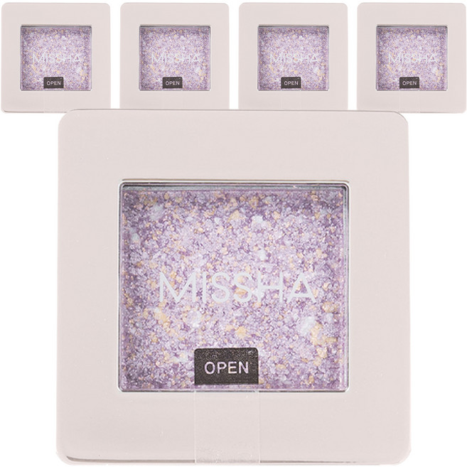 미샤 글리터 프리즘 아이섀도 2g, 스텔라 프리즘, 5개