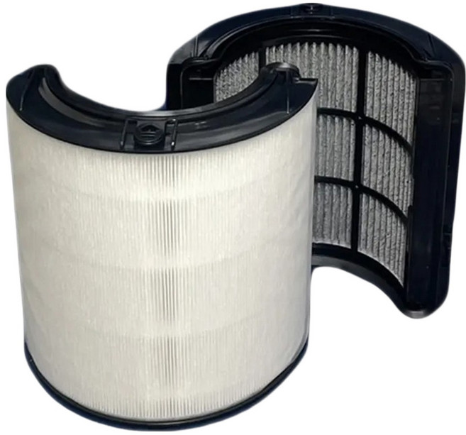 PUREBURG 淨博 濾網濾芯 適用Dyson TP06/TP07/TP7A/TP09/TP10/HP06/HP07/HP7A/HP09/HP10 白色, 1個