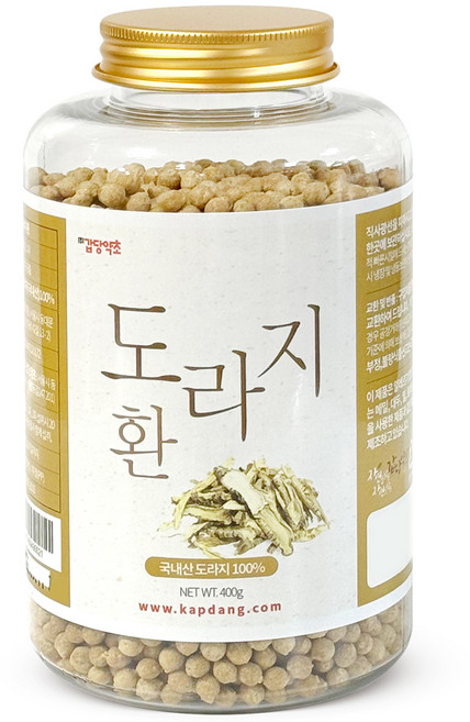 갑당약초 도라지환 병타입, 1개, 400g