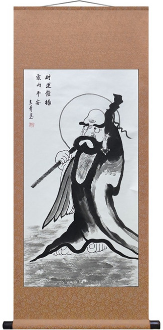 재운발복 달마도, 혼합색상