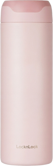 LocknLock 樂扣樂扣 芯動旋轉保溫杯, 粉色, 500ml, 1個