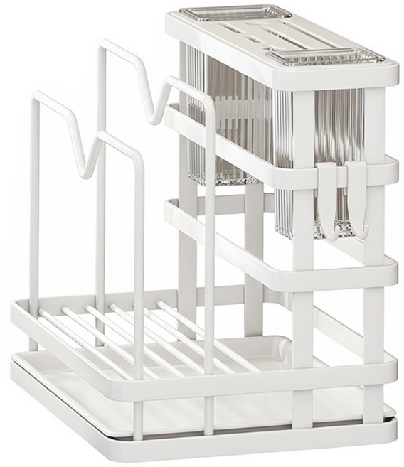 SUNORO 多功能廚房刀架, 1個, 白色