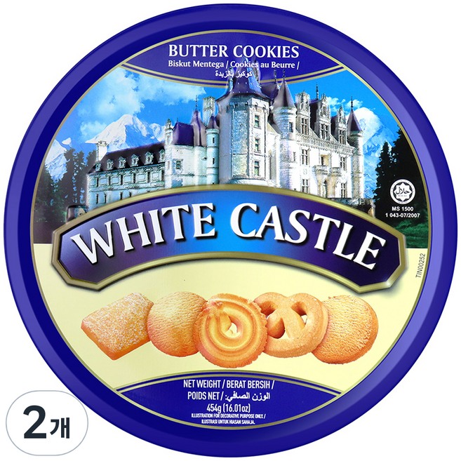 화이트캐슬 버터쿠키, 454g, 2개