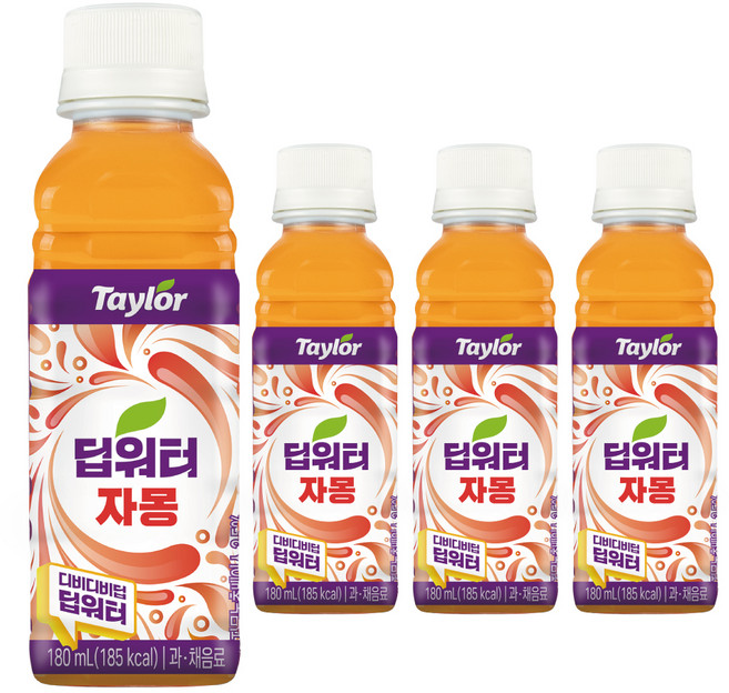테일러 딥워터 자몽, 180ml, 4개