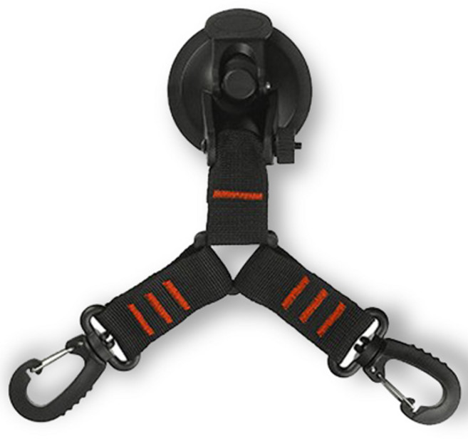 신중상점 어닝 흡착판 차량용 캠핑 용품 차박 유리 타프, 레드