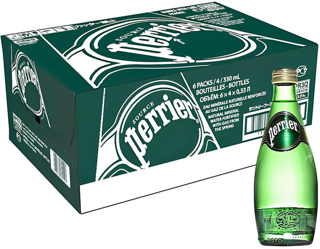 페리에 플레인 탄산수, 330ml, 24개