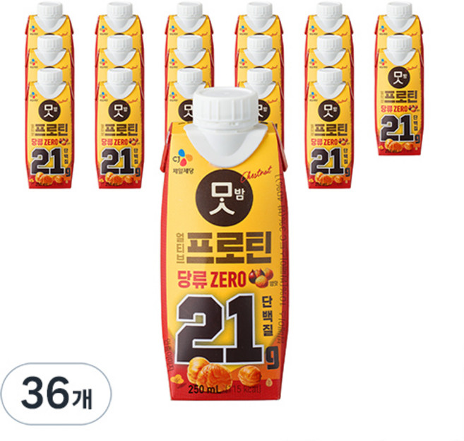 얼티브 프로틴 밤맛, 36개, 250ml
