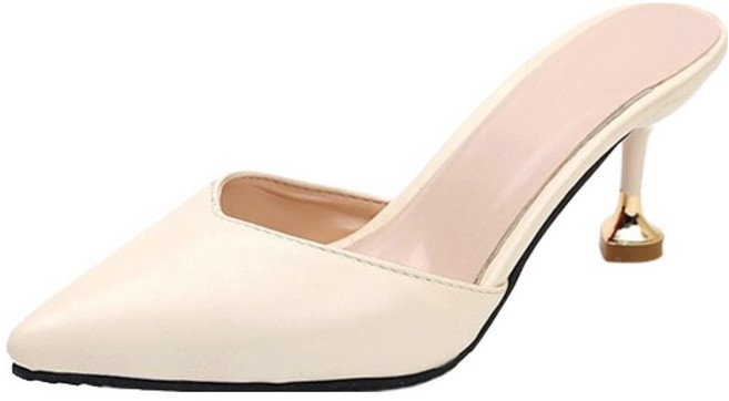 홀리버니 여성용 럽힐8315 뮬슬리퍼 8cm