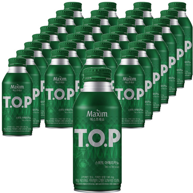 티오피 스위트 아메리카노, 380ml, 48개