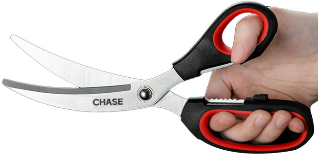 체이스 곡선 커브 주방 가위 삼겹살 고기 김치, 혼합, 1개