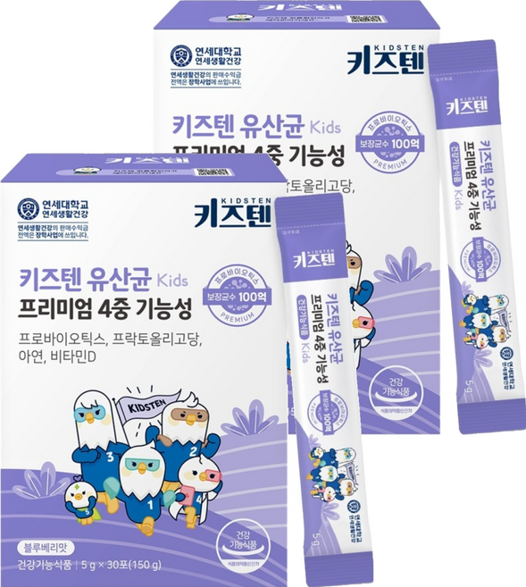 키즈텐 유산균, 150g, 2개