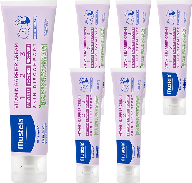 무스텔라 비타민 배리어 크림, 100ml, 6개