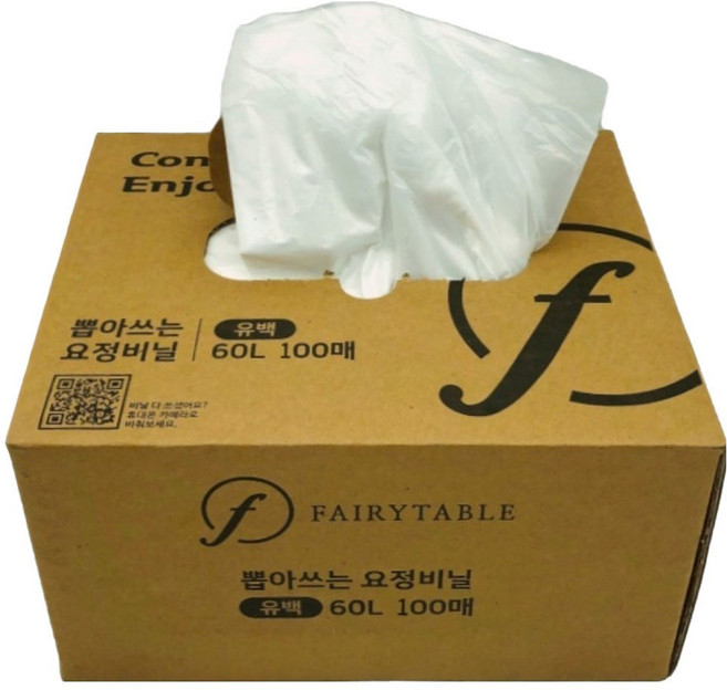 요정비닐 뽑아 쓰는 요정비닐 100p, 60L, 1개