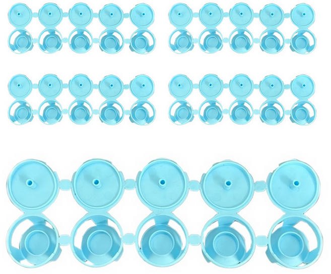 蟑螂藥專用安全餌劑盒10入組 天空藍, 5組