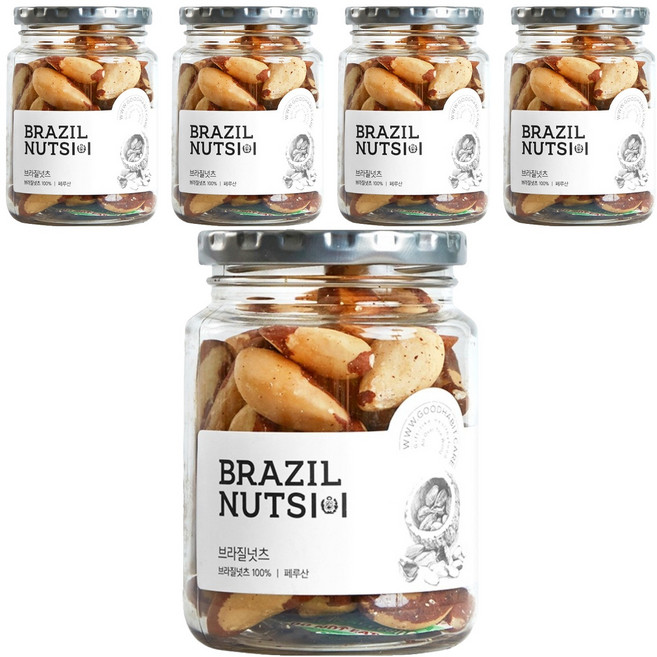 착한습관 브라질너트, 250g, 5개