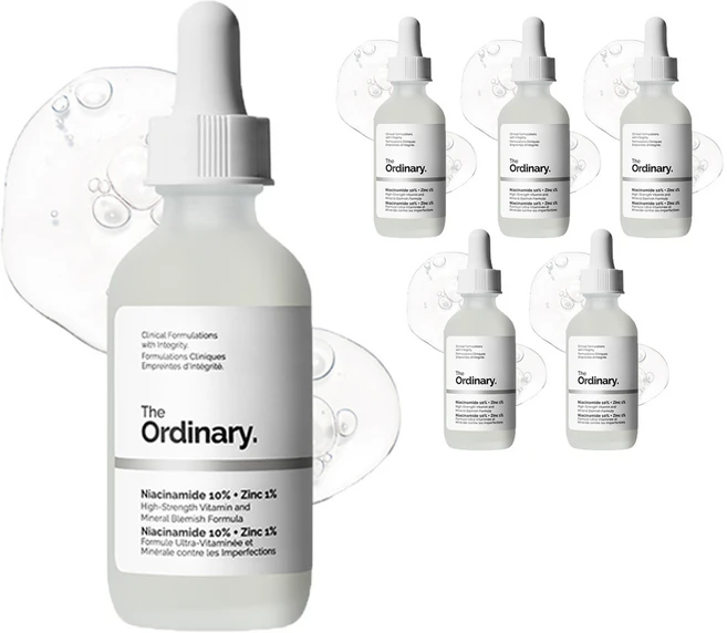 디오디너리 나이아신아마이드 10% + 징크 1% 세럼, 60ml, 6개 - 쿠팡