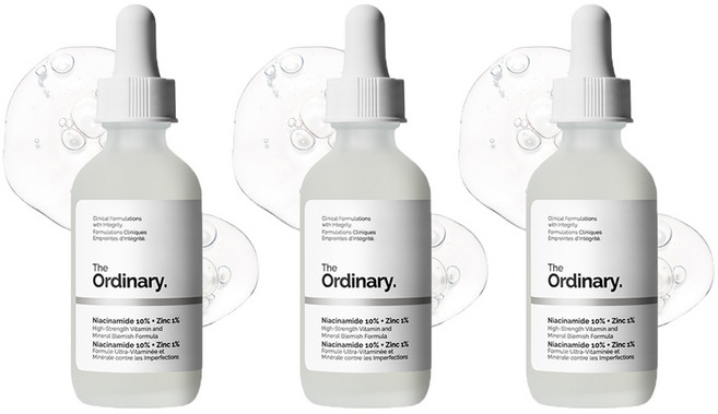 디오디너리 나이아신아마이드 10% + 징크 1% 세럼, 60ml, 3개