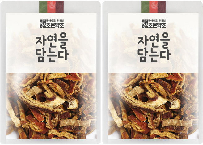 조은약초 귤껍질, 300g, 2개